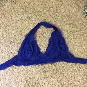 Out From Under Lace Halter Bra